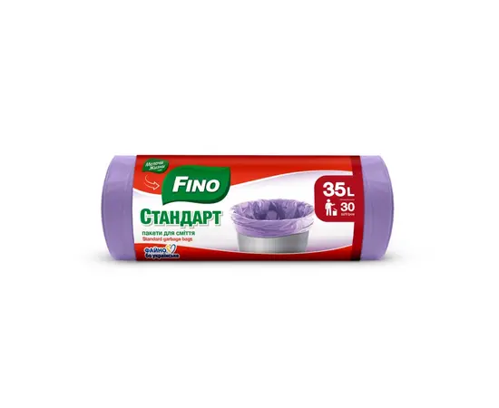 Garbage packages Fino 35l/30pcs 6.8x18.9см