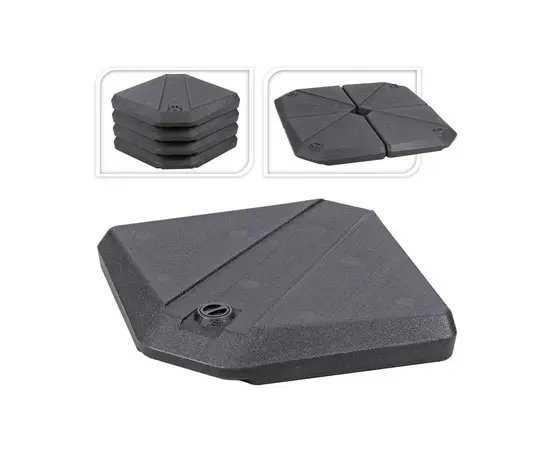 Base for umbrella Koopman Y19500150 490x490x87 mm.