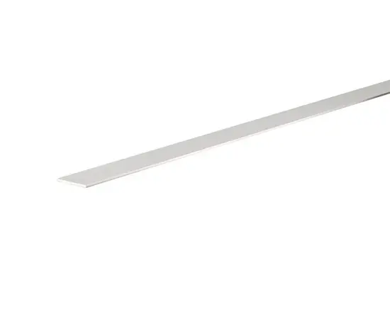 Aluminum strip anodized silver Arcansas 15x2x2000 mm