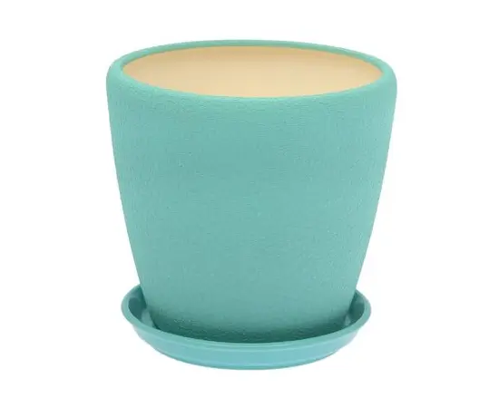Pot ceramic Oriana Gracia №1 turquoise 10 l