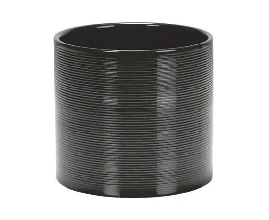 Горшок керамический цветочный Scheurich 828/14 COVER-POT GLASS GREY