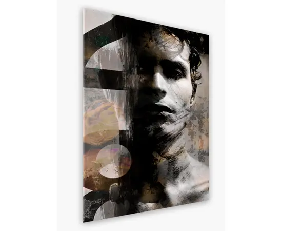Картина на стекле Styler GM034 LOFT METALLIC 80X120