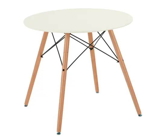 Dining table Chad A 80x75 cm white