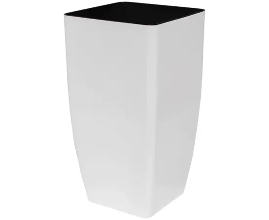 Pot plastic Aleana Kvadro white rose