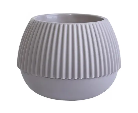 Pot plastic Aleana Boho d10 cocoa