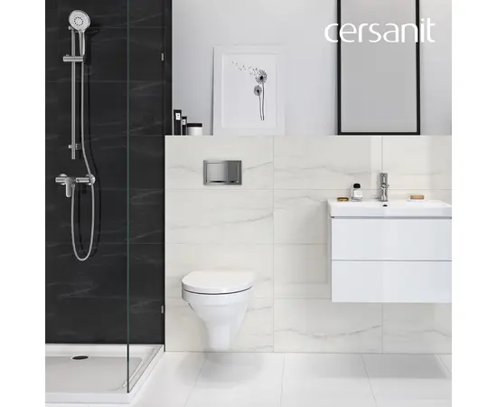 Wall hung toilet white Cersanit MZ-DELFI-PL