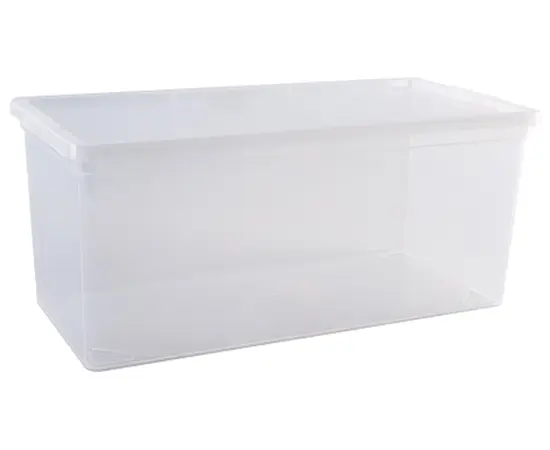 Storage box plastic Aleana LLC EVRO transparent 8 l