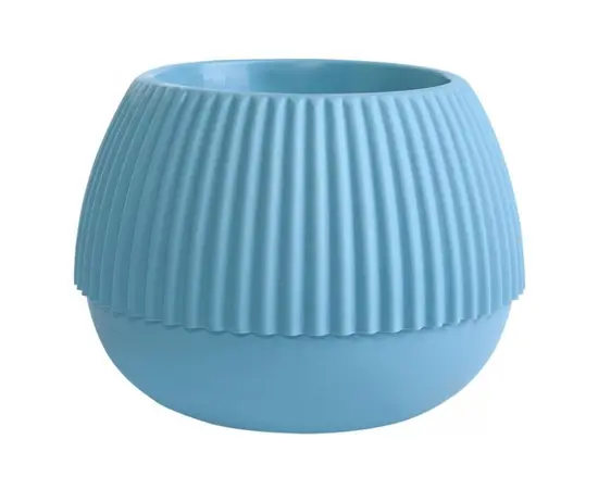 Pot plastic Aleana Boho d14 blue