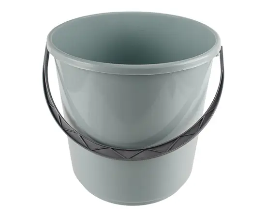 Round bucket Aleana LLC light gray 8 l