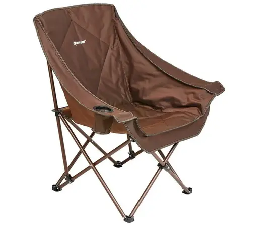 Folding armchair Nisus N-251-B-1 brown