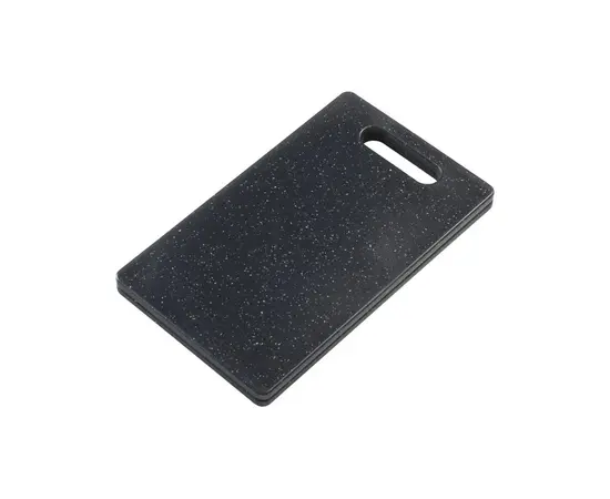 Cutting board plastic Rotho 25x15x0,9cm black