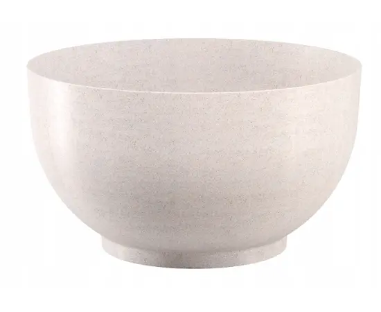 Горшок цветочный FORM PLASTIC Bowl Satina Eco 30 белый 4386-011