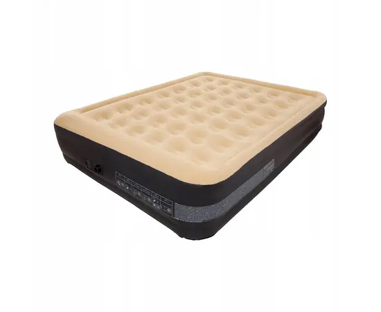 Inflatable mattress with electric pump Avenli 24042EU 203x157x47cm