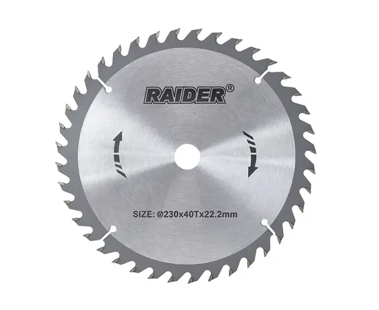 დისკო ხერხიანი Raider 230х40Тх22.2mm RD-SB02