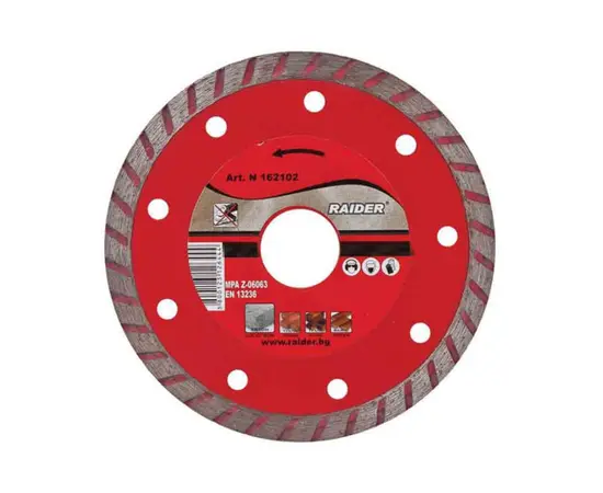 Алмазный диск Raider Turbo 180x22.2mm RD-DD07