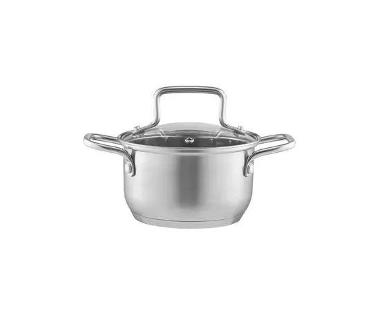 Steel pot with lid DAJAR AMBITION Hugo 18 cm