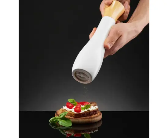 Salt and pepper shakers DAJAR AMBITION Natural 29 cm white