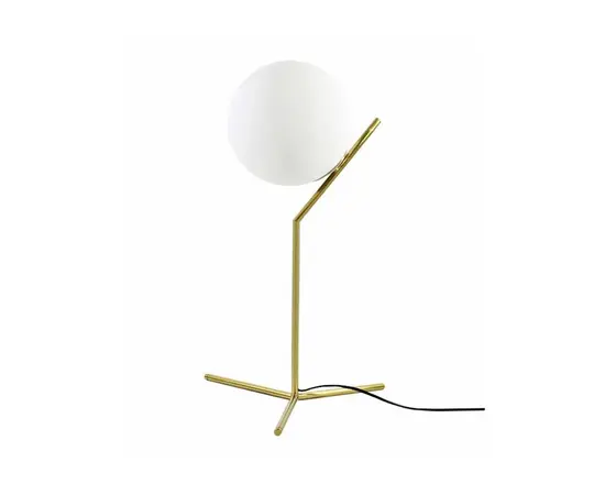 Table lamp Pendent E27 1 gold white W72 BZ WH
