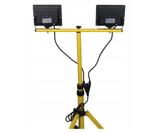 პროჟექტორი შტატივი DPM LED 2 50W 4500K 7000Lm h1400 IP65 ST2X50