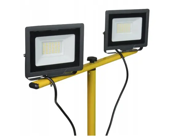 პროჟექტორი შტატივი DPM LED 2 50W 4500K 7000Lm h1400 IP65 ST2X50