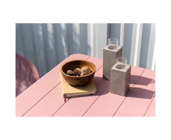 მაგიდა Nassau square 71.8x71.8x72 pink