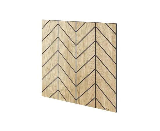 პანელი ფრეზირებული მუხის შპონისგან Lamele3D Versailles 600x600x11 მმ