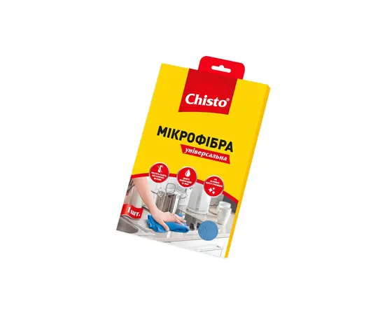Тряпка микрофибра универсальная Chisto