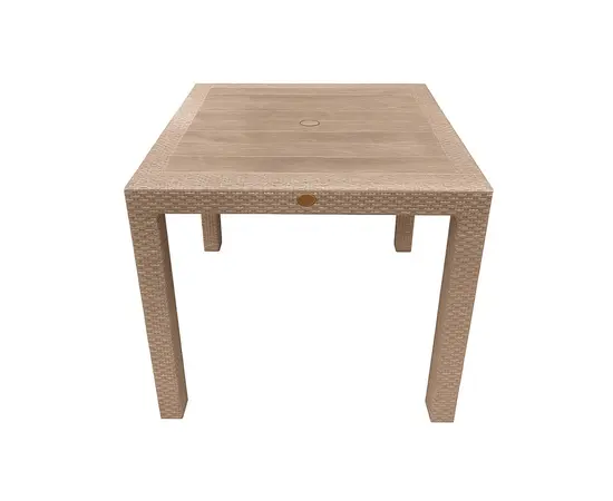 Table RATTAN TABLE WITHOUT GALSS 90x90x76 cm