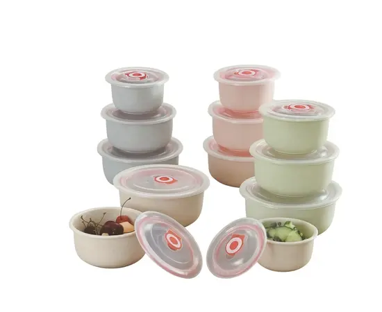 კონტეინერი პლასტმასის Fresh Bowl 3 ცალი