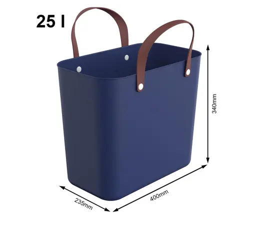 Multifunctional storage box ALBULA blue