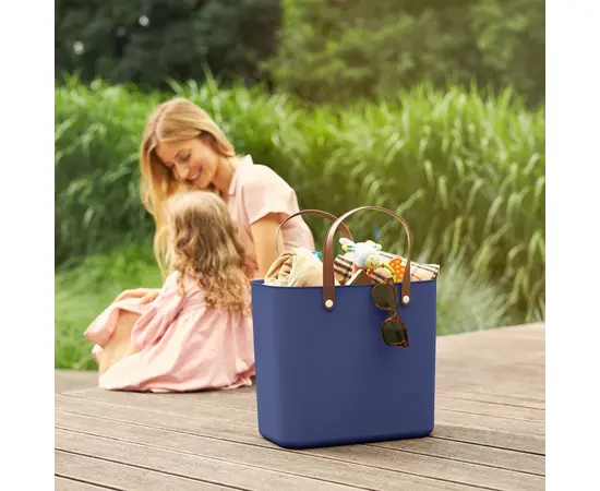 Multifunctional storage box ALBULA blue