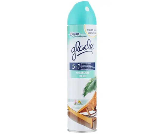 Aerosol air freshener SC Johnson Glade Ocean oasis 300 ml