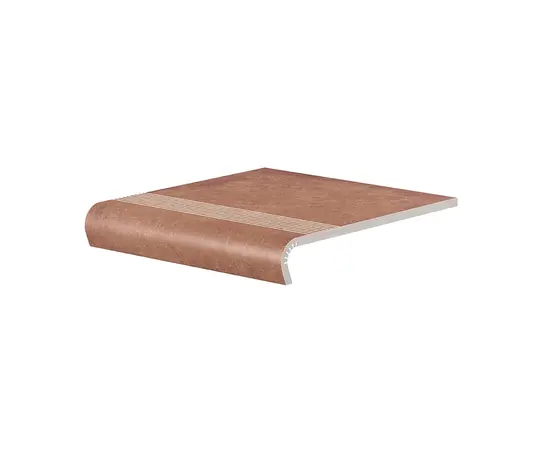 კლინკერი Cerrad STOPNICA V-SHAPE COTTAGE CHILI 300x320x9მმ