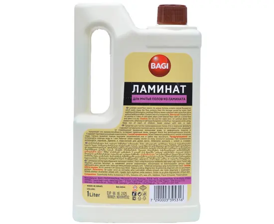 Средство для ухода за полами из ламината BAGI "Ламинат" 1 л