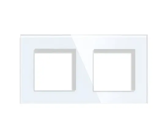 Frame Elegant Smart Home 2 glass white