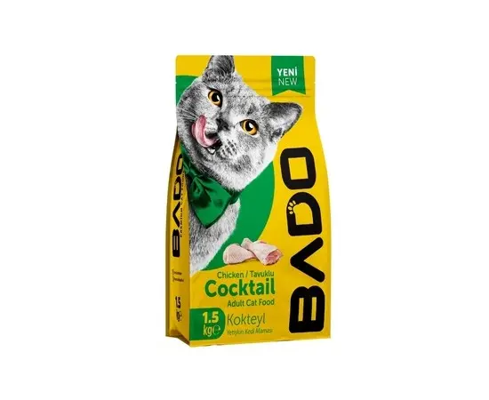ზრდასრული კატის საკვები  BADO 1,5 კგ