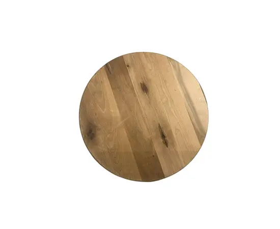 Table top round thermo alder wood sort AB 28x800 mm