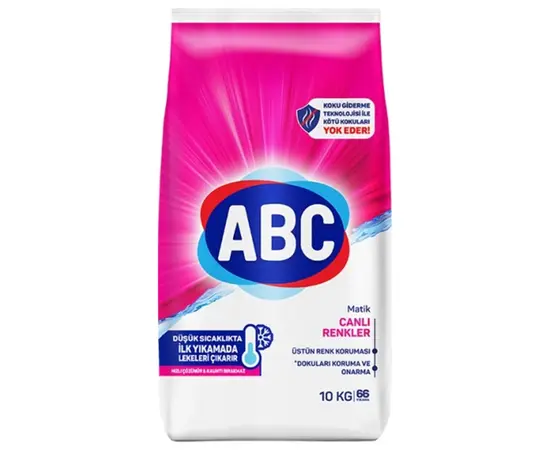 Порошок стиральный автомат для цветного ABC 10 кг