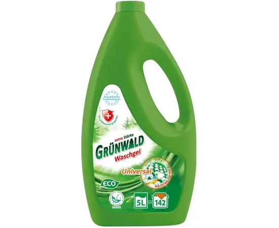 ტანსაცმლის სარეცხი სითხე უნივერსალი GRUNWALD  5 ლ