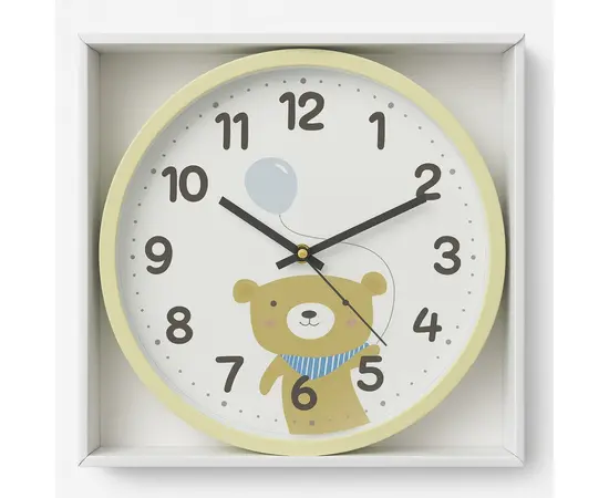 Wall clock plastic 17474