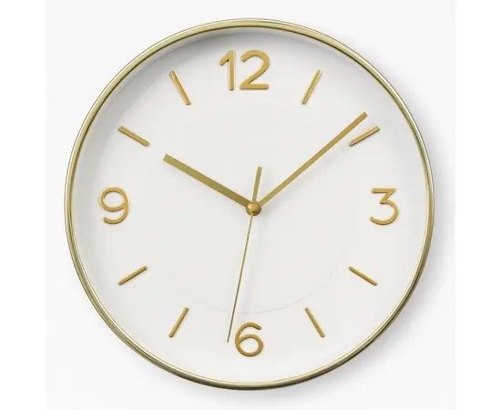 Wall clock plastic 17477