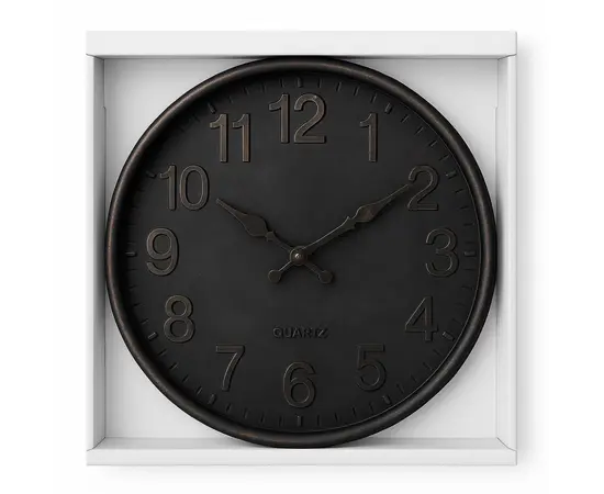 Wall clock plastic 10964