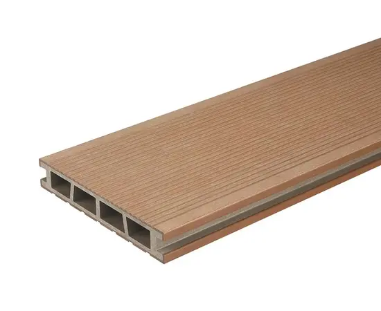 Доска террасная BERGDECK Wild Teak Brushed 1шт=0,36м² 2400X150X25 мм