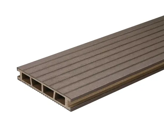 Доска террасная Bergdeck WOOD Nut Brushed 1шт=0,36м² 2400X150X25 мм