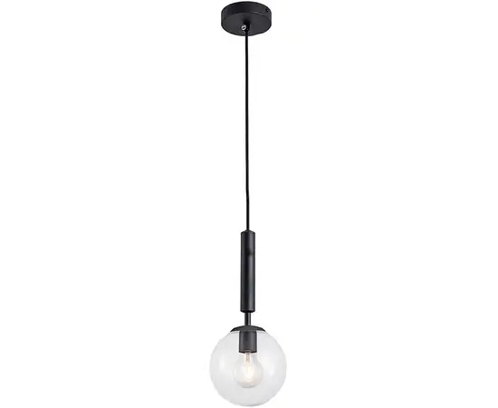 ჭაღი Pendent E27 1 2711 BK შავი