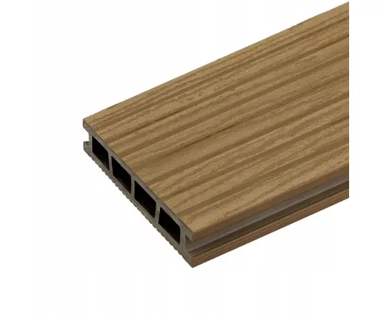 Доска террасная SALAG WOOD Teak Brushed 1шт=0,36м² 2400X150X25 мм