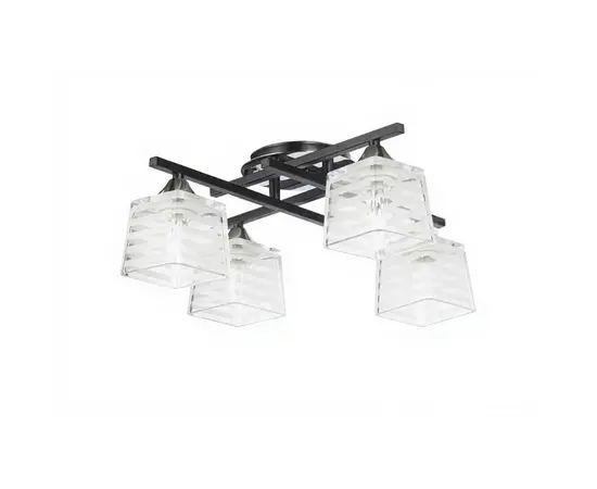 Люстра Bella Mita E27 4 6298-4 BK+CR черный хром