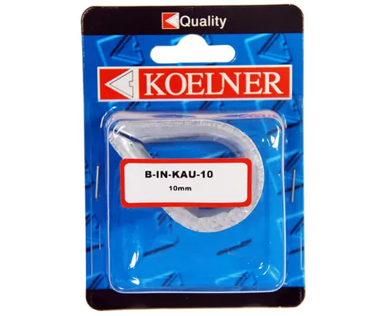 Коуш для троса Koelner 10 мм 1 шт  B-IN-KAU-10
