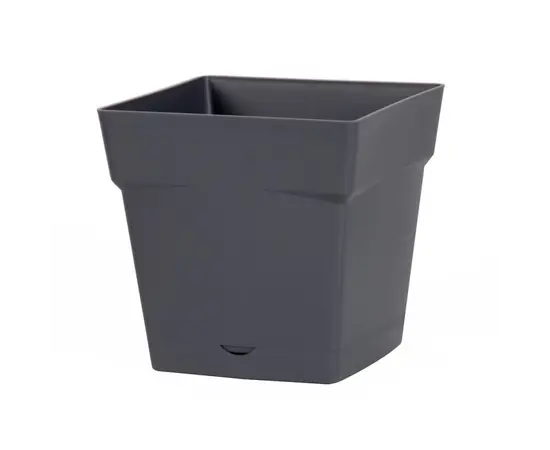 Plastic pot EDA Plastiques POT TOSCANE CARRE 24,8x24,8x24,6cm