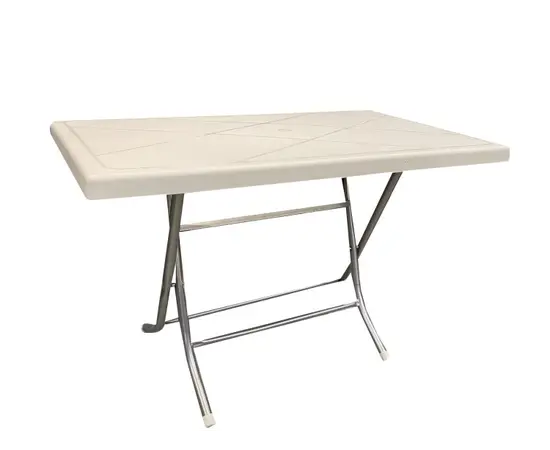 Folding table MENEKŞE Beige 110x62x72 cm